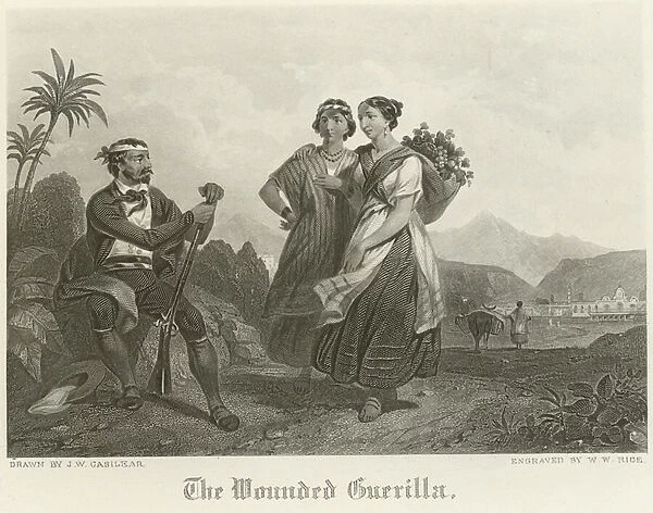 The Wounded Guerilla (engraving)