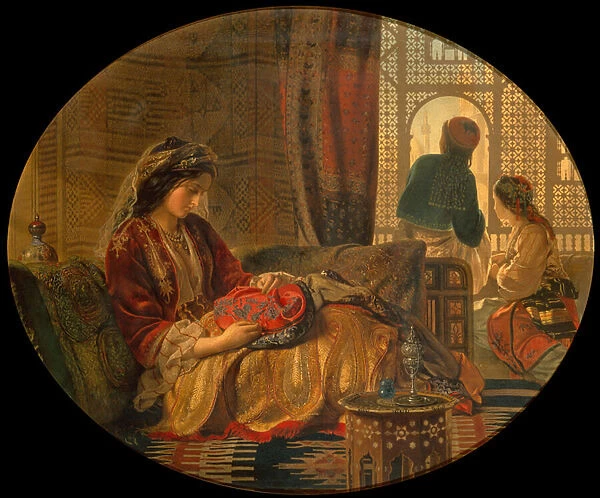 Xarifa, The Zegri Lady Rose, 1863 (oil on canvas)