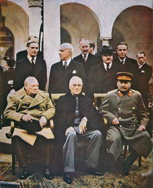 The Yalta Conference, February 1945 (photo)
