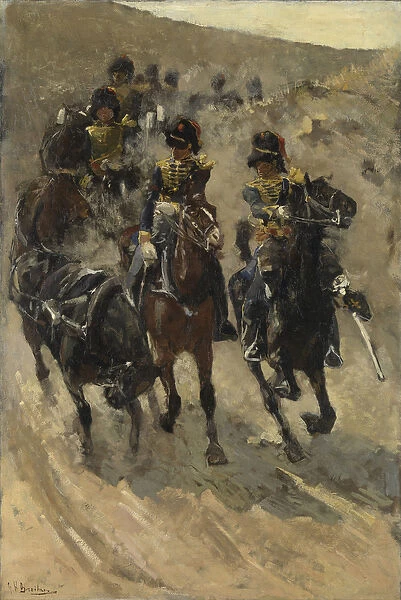 The Yellow Riders, 1885-86 (oil on canvas)