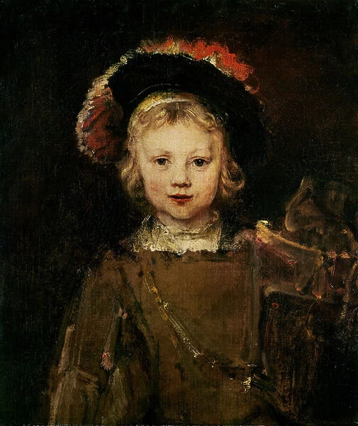 Young Boy in Fancy Dress, c. 1660 (oil on canvas)