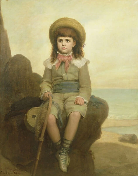 Young Boy on a Rock