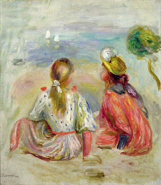 Young Girls on the Beach, c. 1898 (oil on canvas)