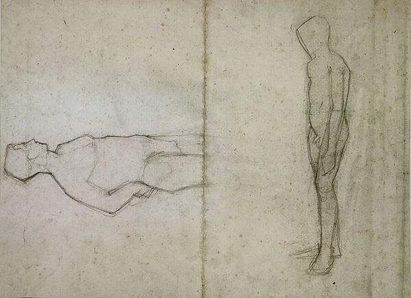 Young Nude, c. 1896 (pencil on paper)
