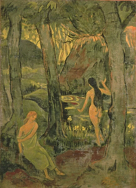 Young Women Bathing, 1892