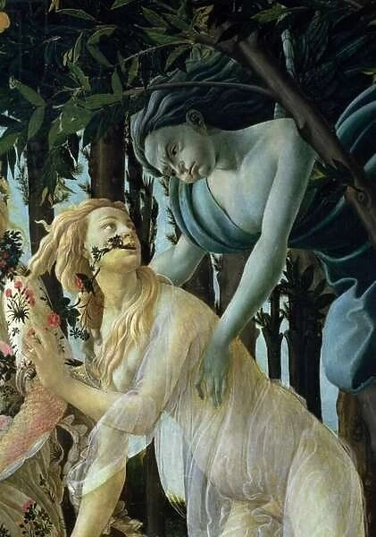 Zephyrus and Cloris, detail from The Allegory of Spring (Primavera), c