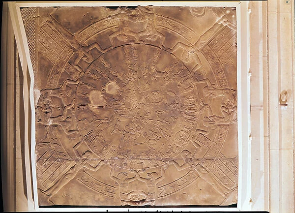 The Zodiac of Dendarah, from the ceiling of a small chapel (naos