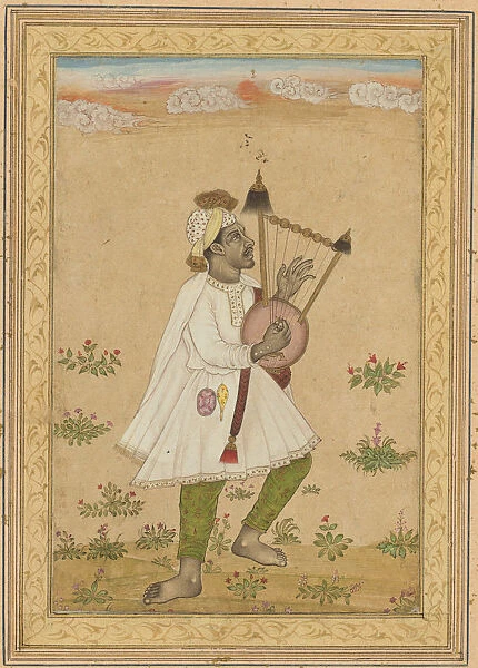 African Lyre Player 1640-1660 India Deccan 17th century