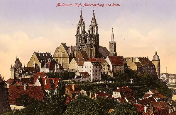 Albrechtsburg Meissen Cathedral Buildings MeiBen
