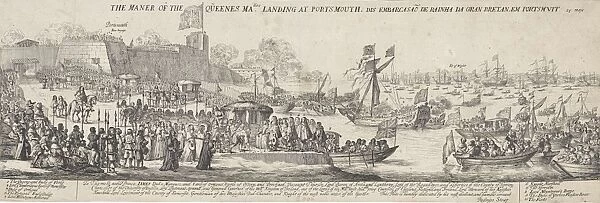 Arrival of Queen Catherine of Braganza in Portsmouth, Dirk Stoop, James Butler first