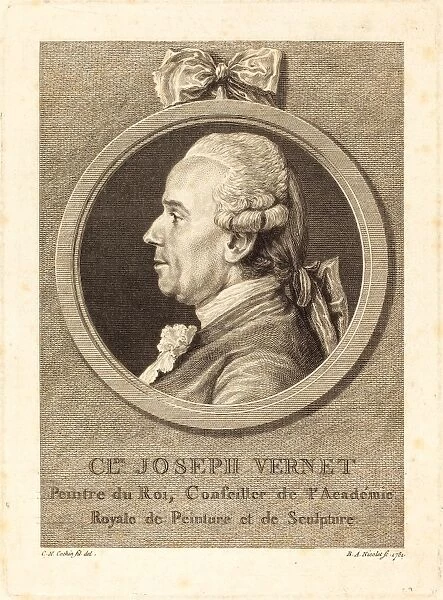 Benedict Alphonse Nicolet after Charles-Nicolas Cochin II, French (1743-1806), Claude