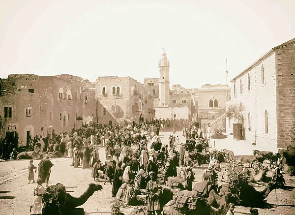 Bethlehem Beit-Lahm surroundings market place