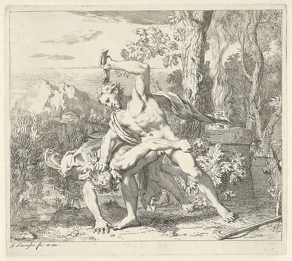 Cain kills Abel Scenes Genesis Cain hit Abel