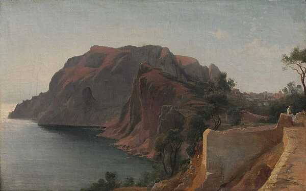 Capri 1845 Jean Achille Benouville French 1815-1891