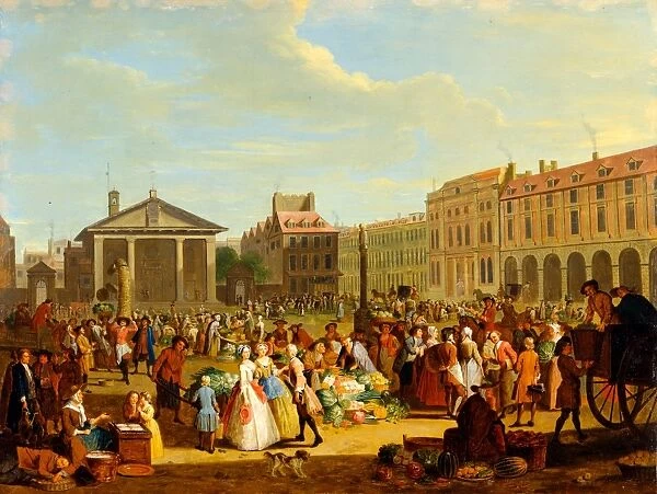 Covent Garden, London, Pieter Angillis, 1685-1734, Flemish