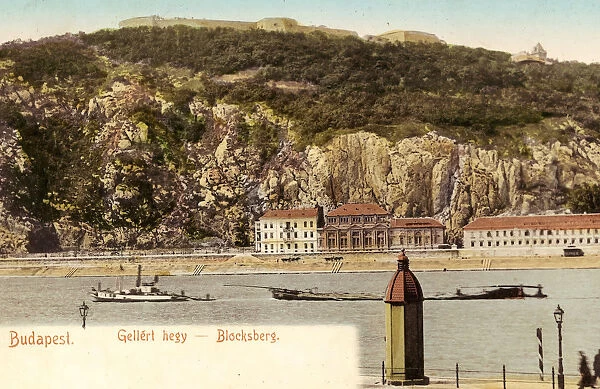 Danube Budapest Historical photographs Gellert Hill