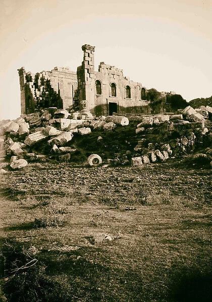 East Jordan Dead Sea Temple Jerash 1900 Gerasa