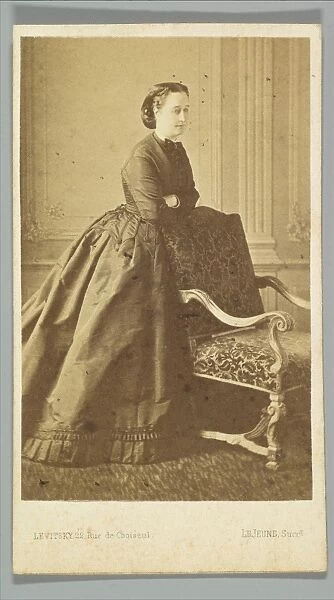Empress Eugenie ca 1864 Albumen silver print