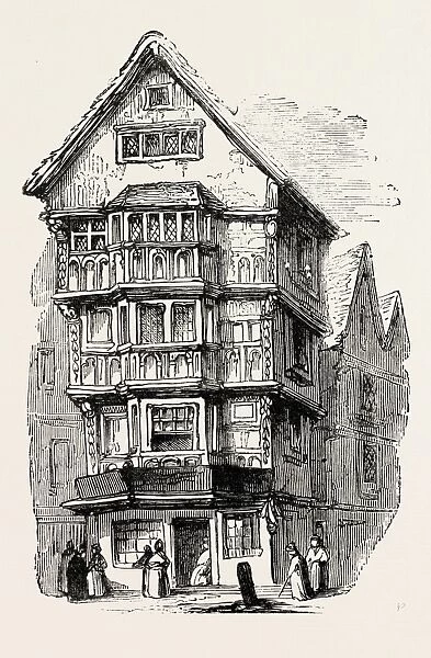 Fifteenth Century House, Fleet Street, London