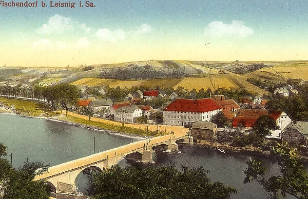 Fischendorf Leisnig 1915 Landkreis Mittelsachsen