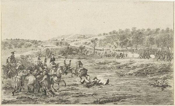 Flight of Dumouriez, 1793, Joannes Bemme, Dirk Langendijk, 1793 - 1795