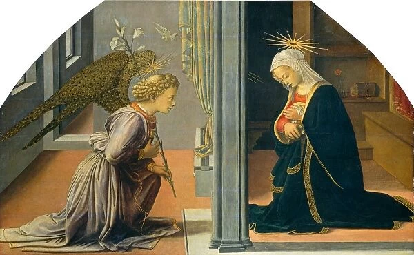 Fra Filippo Lippi (Italian, c. 1406-1469), The Annunciation, c