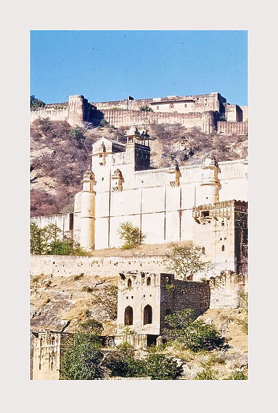 India Jaipur Amber Fort 1968 Cities of Mughul India
