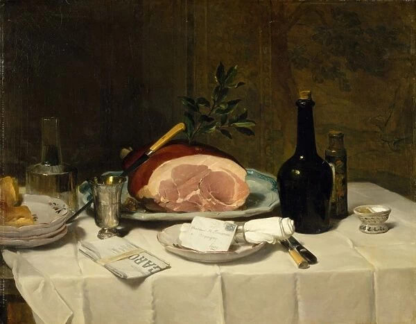 Life Ham 1870s Oil canvas 28 3  /  4 x 36 1  /  4 73 92. 1 cm