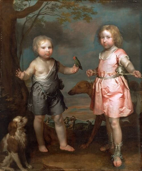 Lord John Hay and Charles, Master of Yester (later 3rd Marquis of Tweeddale), Gilbert Soest