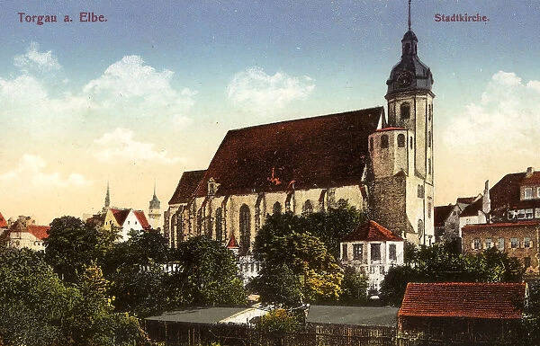 Marienkirche Torgau Buildings 1912 Landkreis Nordsachsen
