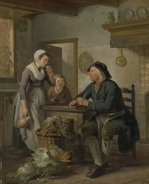 Morning Visit, Adriaan de Lelie, 1796