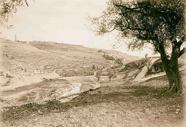 Mt Olives Gethsemane Kedron Kidron Valley foreground