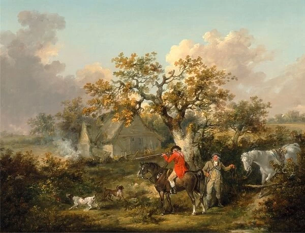 Partridge Shooting, George Morland, 1763-1804, British