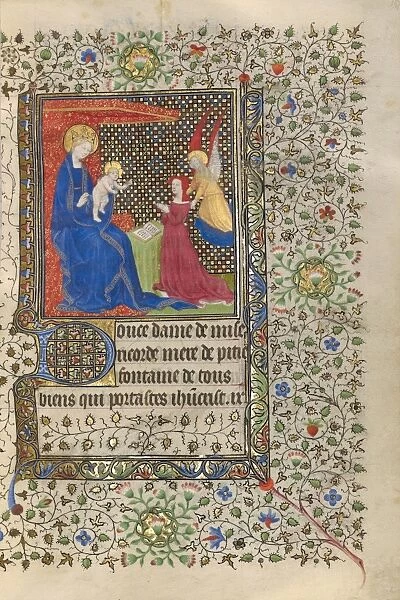 A Patron Presented to the Virgin and Child