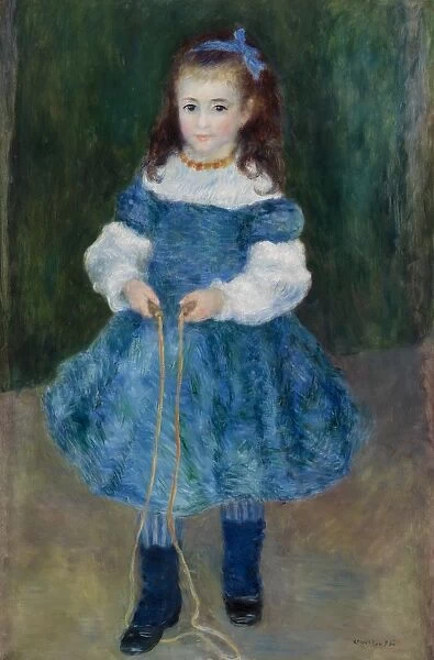 Pierre-Auguste Renoir Girl Jump Rope Portrait