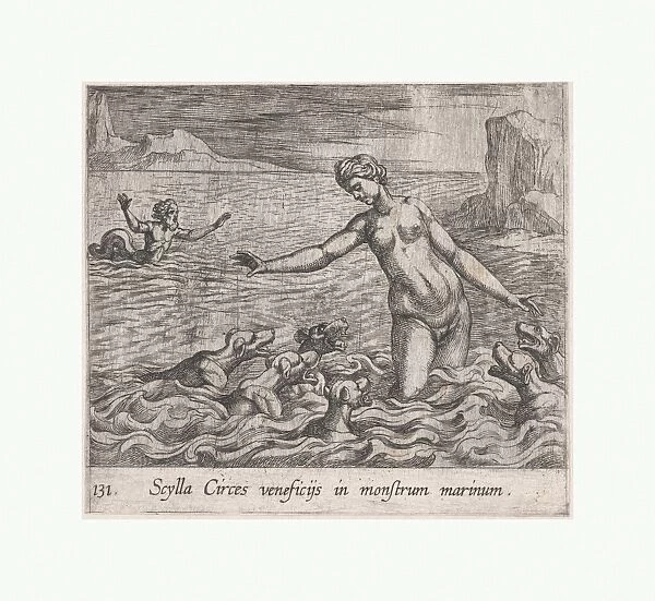 Plate 131 Scylla Changed Circe Spell Circes veneficy
