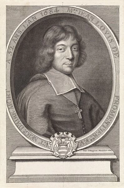 Portrait of Jean Louis de Fromentieres, Pieter van Schuppen, 1688