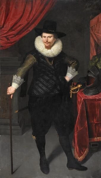 Portrait of Laurens Reael, Cornelis van der Voort, c. 1620