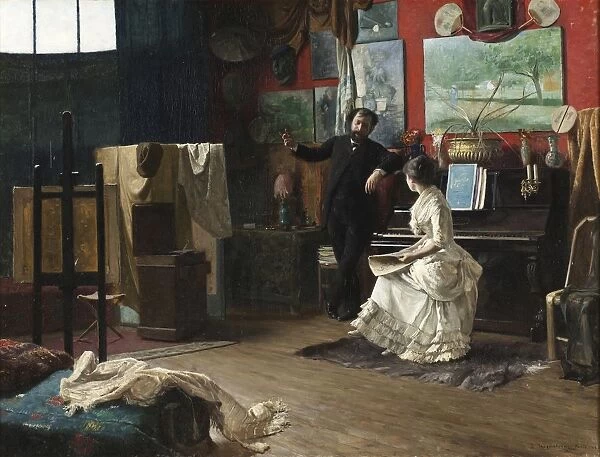 Robert ThegerstrAom Intermezzo painting 1883