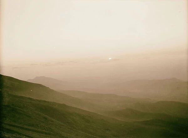 Sunrise Mt Hermon 1933 Middle East