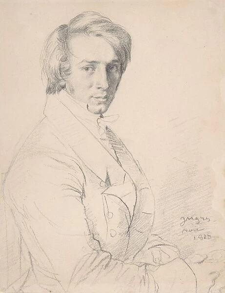 Ursin-Jules Vatinelle 1798-1881 1820 Graphite