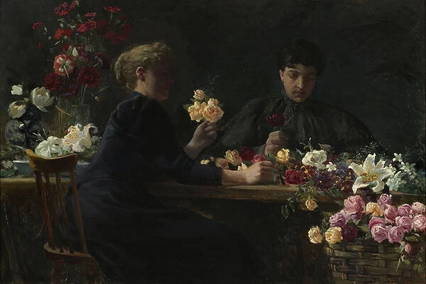 Wilhelm Peters Ladies Flower-table flower table