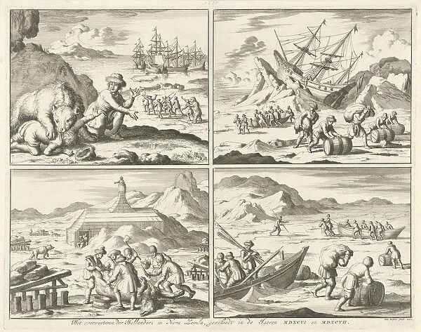 Wintering Nova Zembla 1596-1597 wintering Dutch