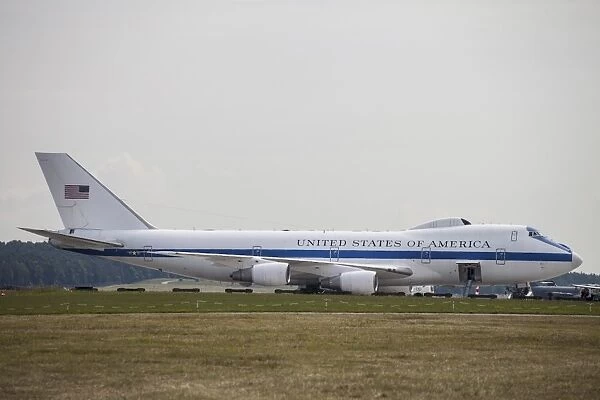 An E-4 Advanced Airborne Command Post of the U. S. Air Force
