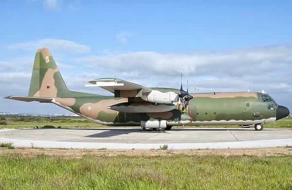 A Portuguese Air Force C-130H Hercules at Montijo Air Base, Portugal
