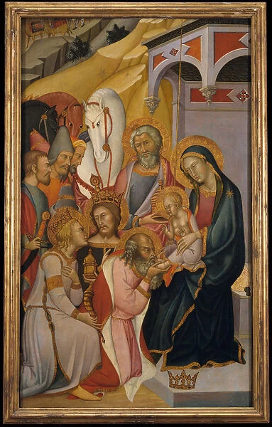 The Adoration of the Magi, ca. 1390. Creator: Bartolo di Fredi