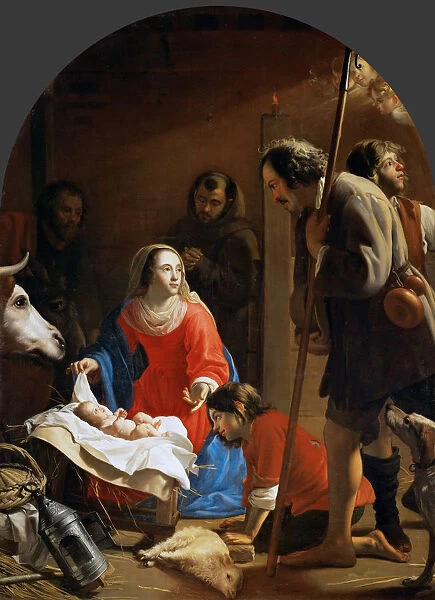 The Adoration of the Shepherds with Saint Francis of Assisi