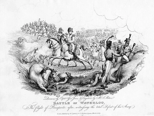 Battle of Waterloo, Belgium, 1815 (1817)
