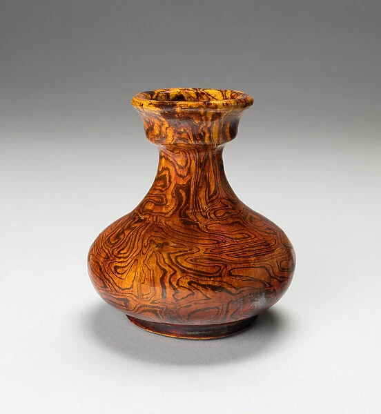 Broad Pear-shaped Jar with Everted Mouth Rim, Tang dynasty (618-906). Creator: Unknown