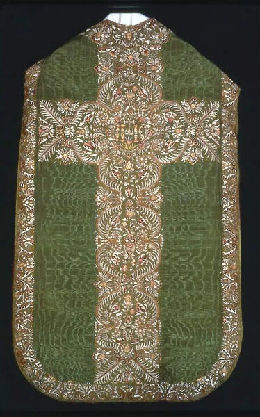 Chasuble, France, c. 1700. Creator: Unknown